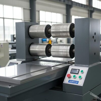 ISO9001 5KW Roller Coating Equipment With 1.5mm Steel Plate