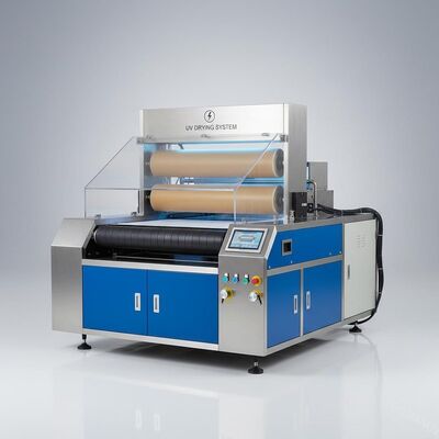 10KW Silicone Roller UV Coating Machine For Digital Print
