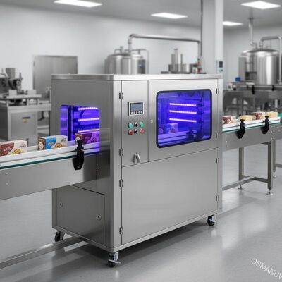 High-Efficiency UV-C Conveyor Tunnel for Continuous Food Surface Sterilization | Customizable for Packaged Goods