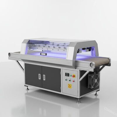 Heat Dissipation Light Uv Curing Conveyor Systems 380V 50Hz 400mm