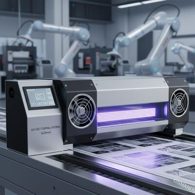 650mm Uv Curing Systems For Printing , Uv Led Curing System