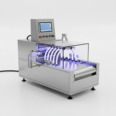 45KW LCD Recorder 360deg Uv Curing Conveyor With Adjustable Lamp Tube