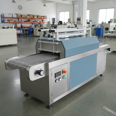 3m/Min Height Adjustable UV Curing Machine 480mm Conveyor Mesh Width