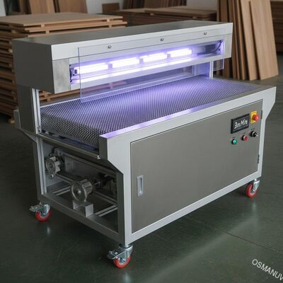 W400mm Conveyor Mesh Width Uv Floor Curing Machine 3m/Min
