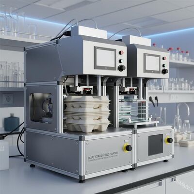 Dual-Station R&D Coater for Multi-Substrate Testing | Flexible Platform for Molded Pulp & Beyond