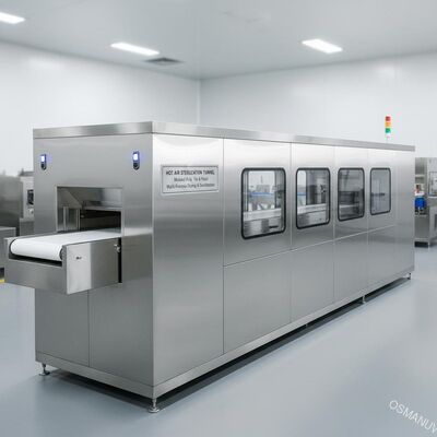 Hot Air Sterilization Tunnel for Molded Pulp, Tea & Food | Multi-Purpose Drying & Sterilization