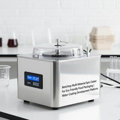 Benchtop Multi-Material Spin Coater For Eco Friendly Food Packaging | Water Coating Development Platform