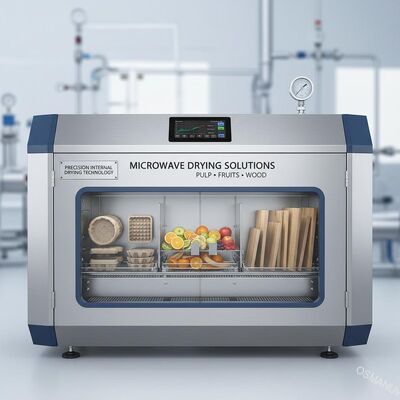 Customizable Microwave Drying Solutions: Precision Internal Drying for Pulp Molding, Fruits, and Wooden Panels