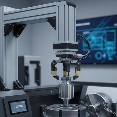 Precision 5-Axis Gantry Robot for Sensitive Component Handling - CNC Load/Unload Automation