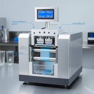 Professional Slit Coating Machine Uniform Coating Weight Adjustable Die Minimal Waste