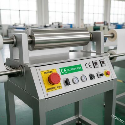 Rotary Heat Transfer Machine with Abnormal Emergency Switch and CE Certification