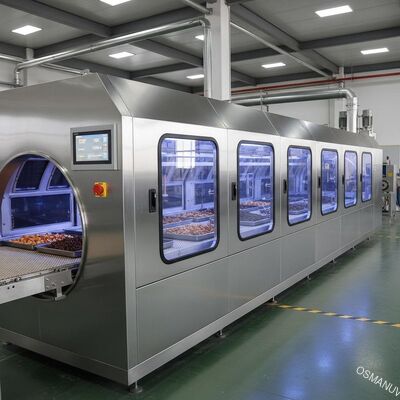Industrial 380V 10m/Min Food Microwave Dryer Machine For Box Board Soil