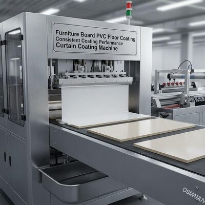 Furniture Board PVC Floor Coating Costistent Coating Performance Curtain Coating Machine