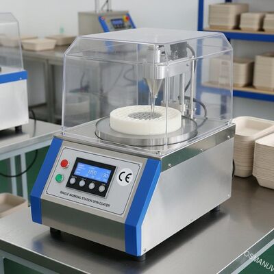 Single Working Station Spin Coater Paper Pulp Molding For Food Packaging CE Certification