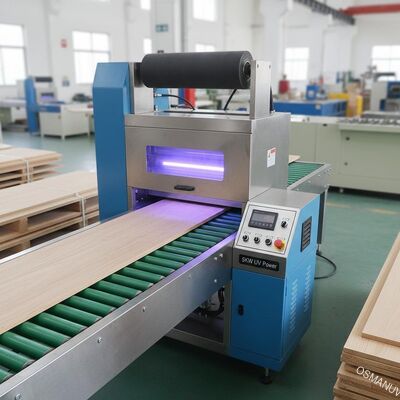 5KW UV Single Roll Coating Machine 5 - 20m/min for wood