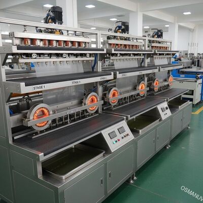 Film / Paper Conveying Curtain Coating Equipment 60KW Four Stage