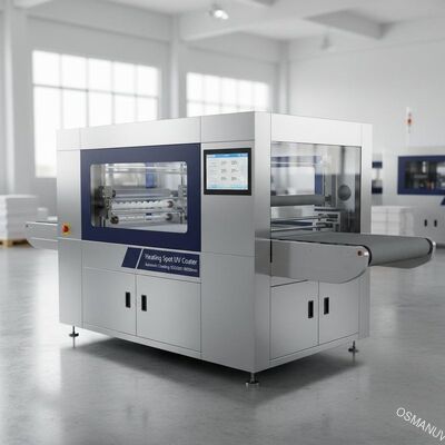 Heating Spot Uv Coater / Automatic Coating Machine ISO9001 W920mm