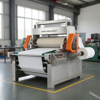 3m/Min 850mm Height Press Rotary Heat Transfer Machine Roll To Roll