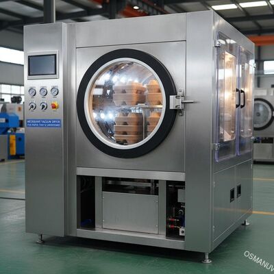 Industrial Microwave Vacuum Dryer For Lunch Box Paper Tray Card Board