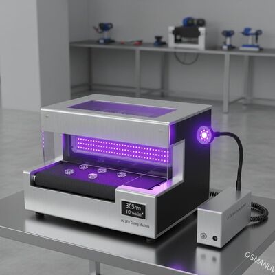 365nm 10m/Min UV LED Curing Machine , Uv Led Spot Curing System