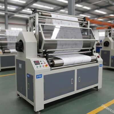 Fully Automatic Rotary Heat Press Machine Roll To Roll 380V / 410V
