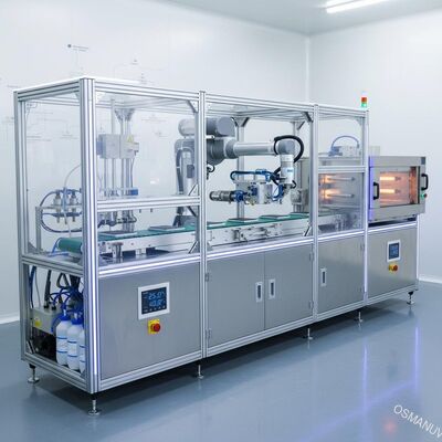 Precision Ultrasonic Spray Coating Line with Multi-Station Spray and Temperature & Humidity Control