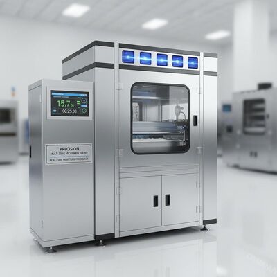 Precision Multi‑Zone Microwave Dryer with Real‑Time Moisture Feedback for High‑Quality Pulp Molding