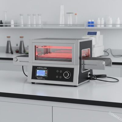 Compact Programmable IR Drying Oven with Conveyor for Continuous R&D Testing