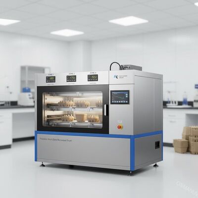 Precision Multi‑Zone Microwave Dryer with Real‑Time Moisture Feedback for High‑Quality Pulp Molding