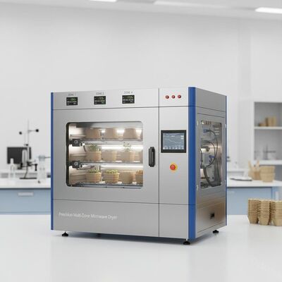 Precision Multi‑Zone Microwave Dryer with Real‑Time Moisture Feedback for High‑Quality Pulp Molding