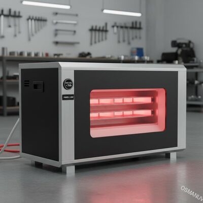 Noise Level Below 75dB Infrared Drying Machine With 2.5KW Power Consumption
