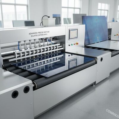 Advanced Precise AR Film Glass Roller Coating Machine Solar Photovoltaic Glass, Curtain Wall Glass
