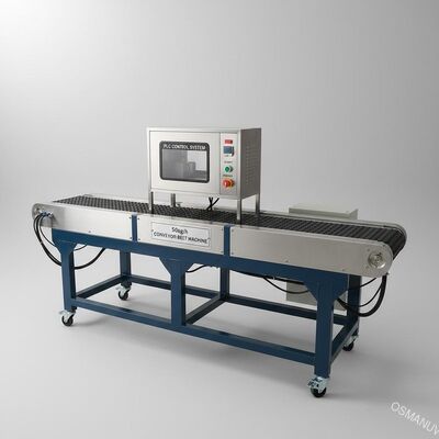 50kg/h Name Conveyor Belt Machine With PLC Control Conveyor Belt Transfer Machine