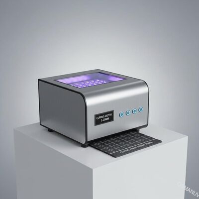 Efficient UV LED Curing Machine Curing Depth 5-20mm Curing Area 200mm*200mm