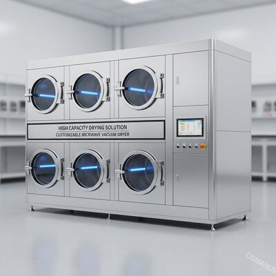 High Capacity Drying Solution Customizable Microwave Vacuum Dryer