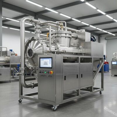 High Efficient Microwave Vacuum Drying Equipment Capacity 1-10T/H