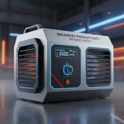 Maximize Productivity with Infrared Driers Air Volume 0-9999m3/h