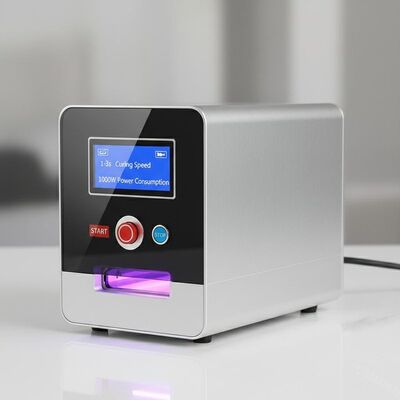 AC220V/50HZ UV Curing Machine with 1-3s Curing Speed and 1000W Power Consumption