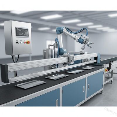 Automatic Spray Coating Equipment for Coating Speed 0-3m/min and Spray Gun