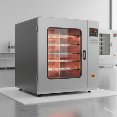 600*600*750mm Infrared Drying Machine for Horizontal/Vertical Air Flow Direction