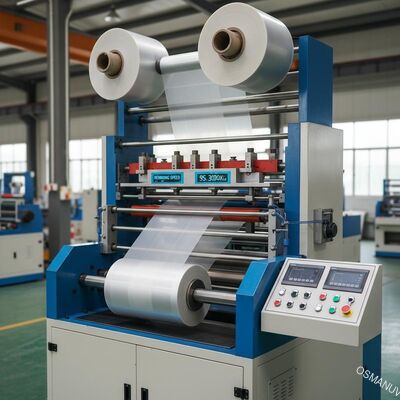 3000KG Capacity Film Lamination Machine with Rewinding and 0-100m/min Rewinding Speed