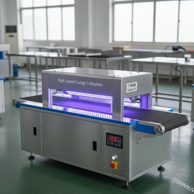 High Speed Curing 1-10m/min Ultraviolet LED Curing Machine 1 Year