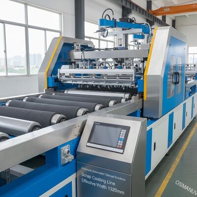 Advanced Automation Tailored Solutions Scrap Coating Line Effective Width 1320mm