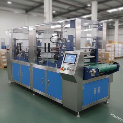 100m/min Film Lamination Machine With PLC Control System