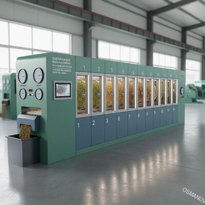 Sustainable Manufacturing Eco-Conscious Design 14 Stage Microwave Drying Machine For Pulp Sea Food