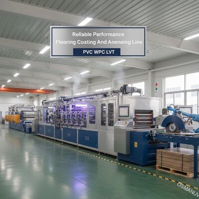 Reliable Performance Precision Engineering Flooring Coating And Annealing Line For PVC WPC LVT