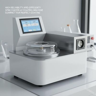 High Reliability And Efficiency spin coater UV Coating Machine compact For Perfect Coating