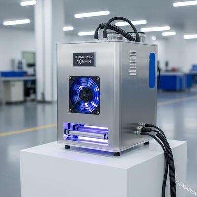 Cooling Method Air Cooling Ultraviolet LED Curing Machine With Curing Speed 1-10m/min