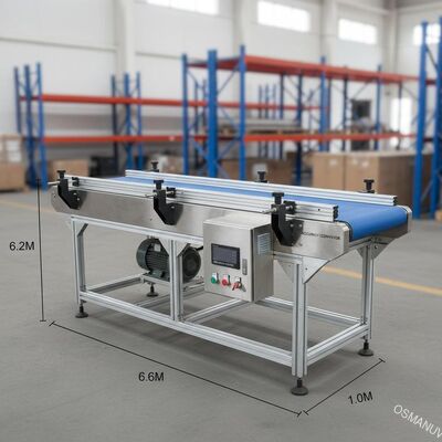 2m*0.6m*1.5m accuracy Conveyor Belt Machine Continuous Conveyor System
