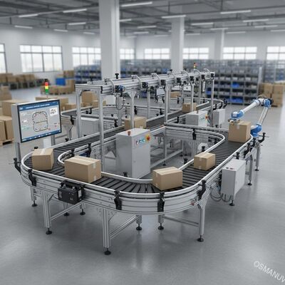 High Speed Versatile Belt Conveyor System With Automatic Operation